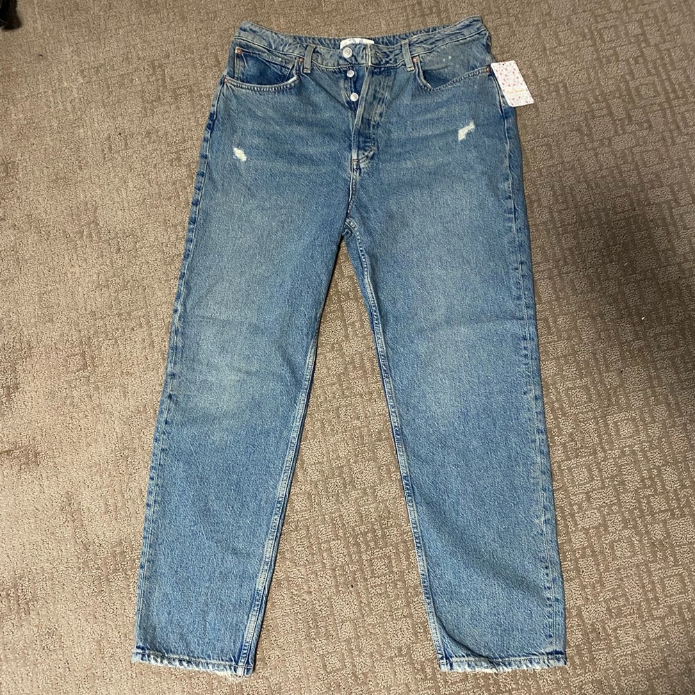 Free people straight leg jeans